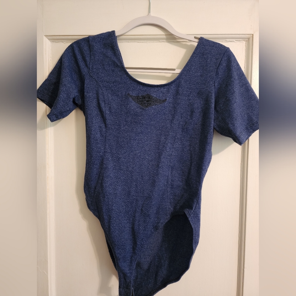 Harley Davison Body Suit Short Sleeves